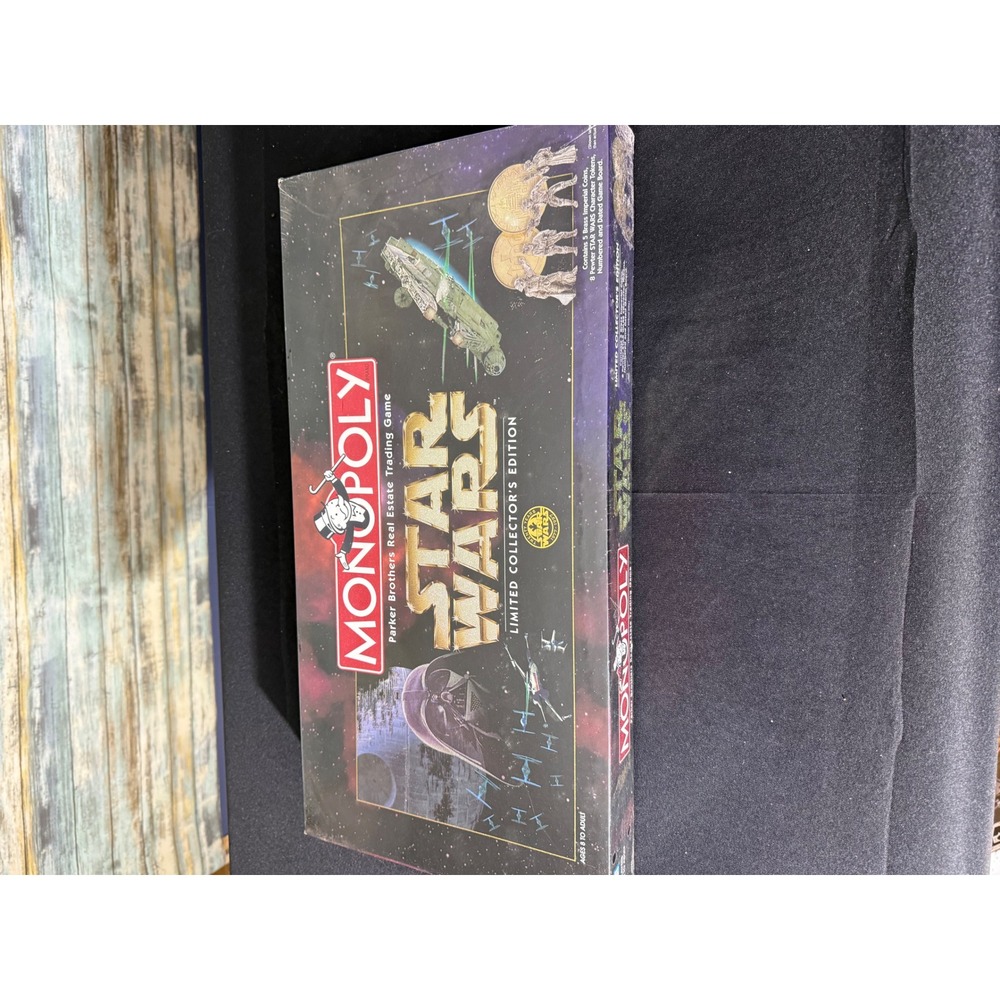 Parker Brothers‎ Monopoly Star Wars Limited Collector Edition New Sealed 1996
